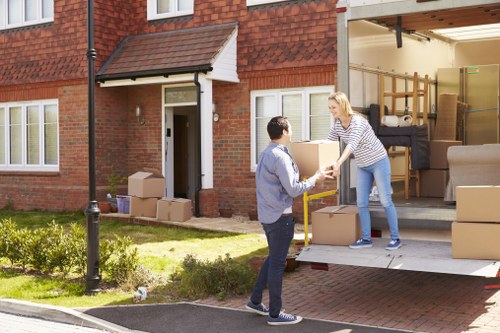 Local removal service support for a Lambeth property move