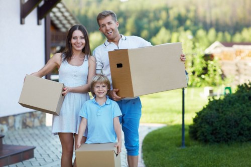 Same day removals vehicle serving residential and commercial customers in Lambeth