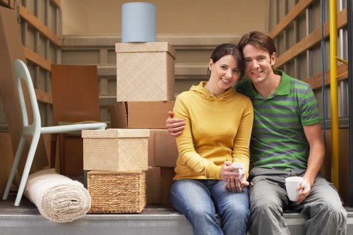 Packing materials and moving support for a Lambeth house move